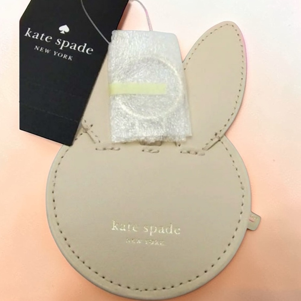 Kate Spade Bun Bun Rare 3D coin purse key fob NWT limited edition novelty - Picture 6 of 12